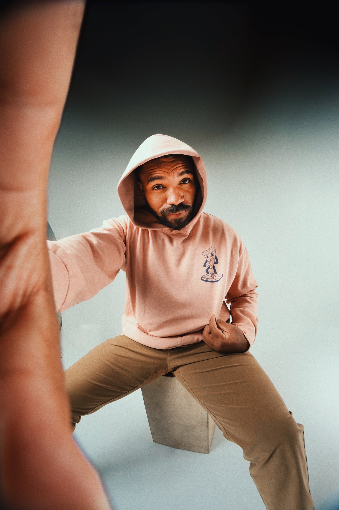 FFSC Pizza Hoodie (Salmon)