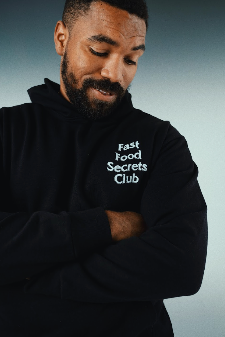 Fast Food Secrets Club Hoodie (Black) Fast Food Secrets Club Apparel