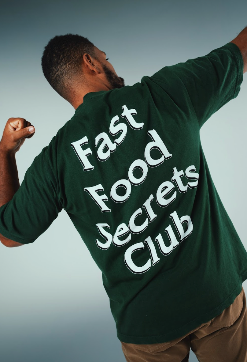 Fast Food Secrets Club Tee Ivy Fast Food Secrets Club Apparel