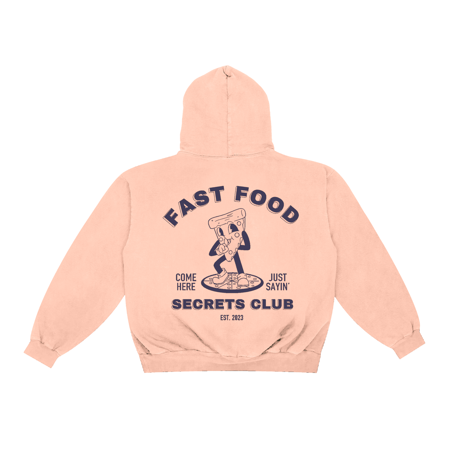 FFSC Pizza Hoodie (Salmon)