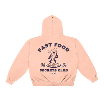 FFSC Pizza Hoodie (Salmon)