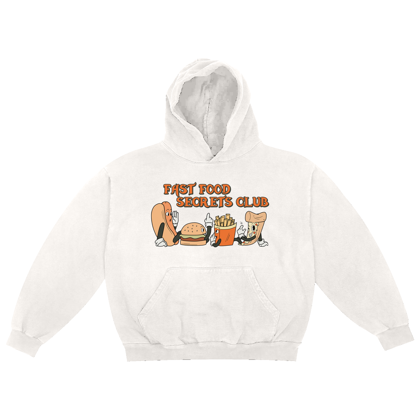 "Keep A Secret" Hoodie (Ivory)